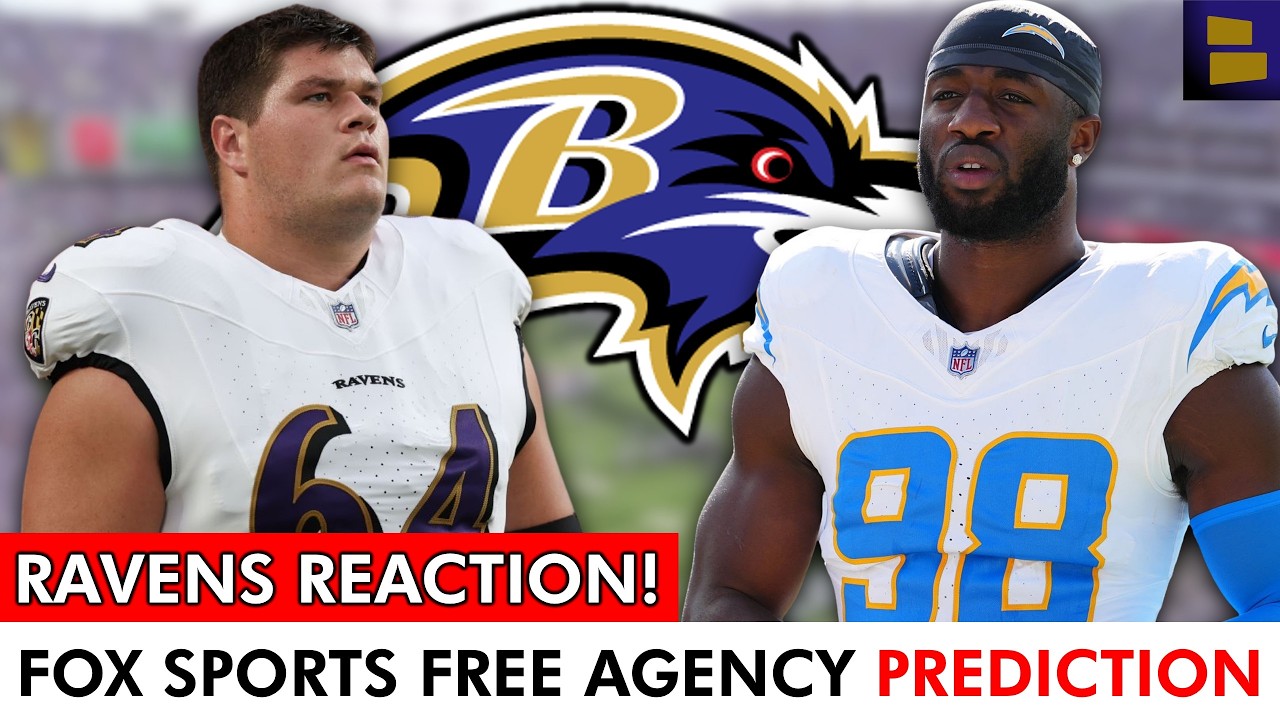 REACTION: Baltimore Ravens Free Agency PREDICTIONS From Fox Sports