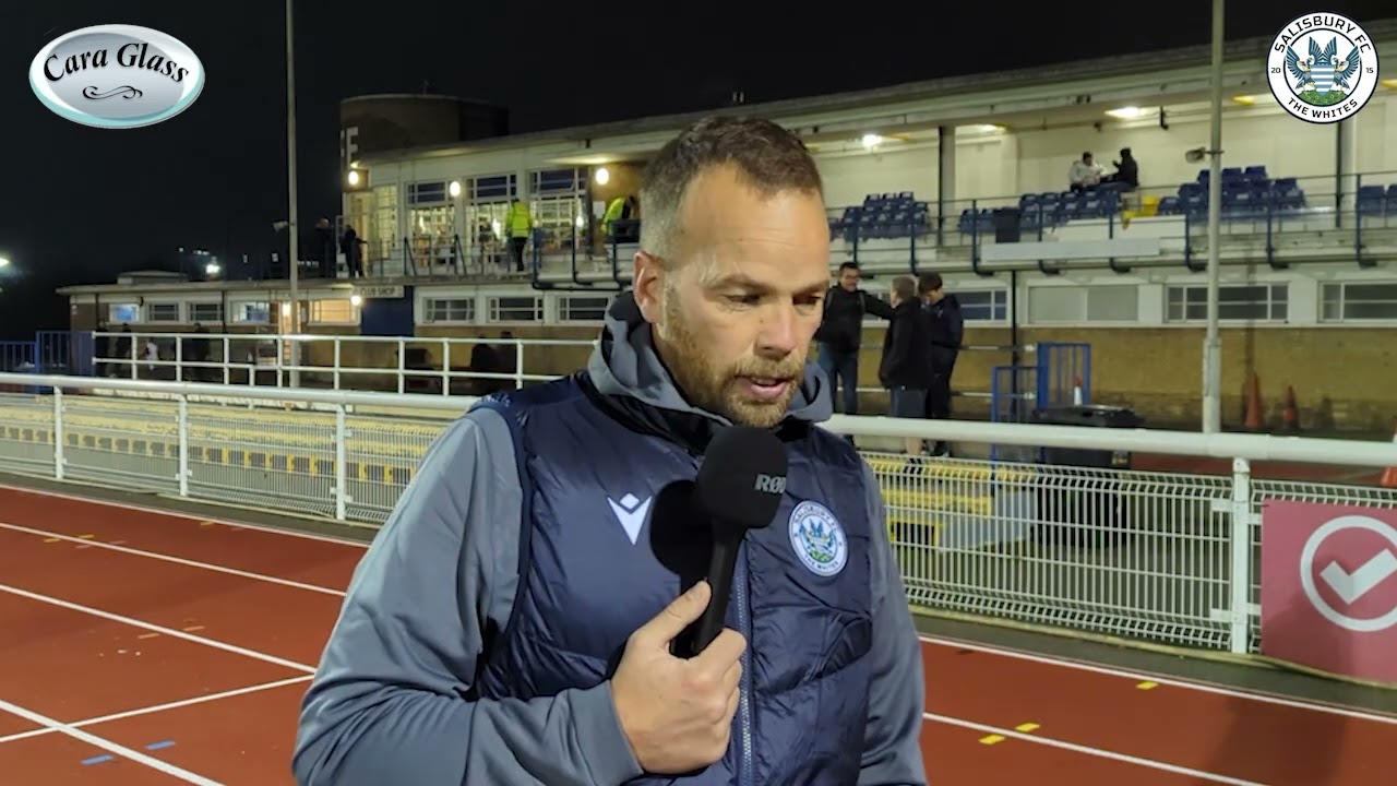 Post-Match Interview | Enfield Town V Salisbury