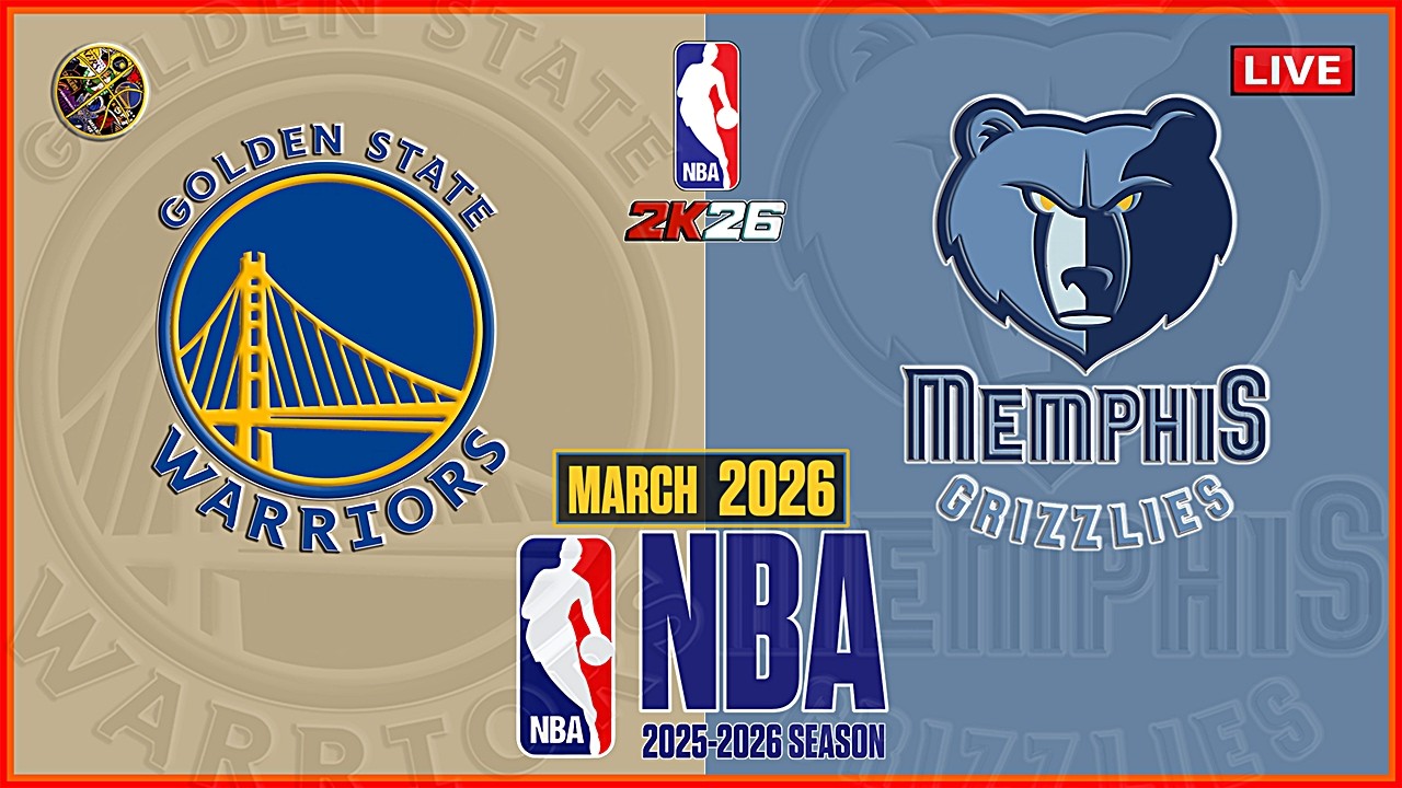 «Уорриорз» против «Гриззлис» | Полная запись матча НБА | 20 марта 2026 г. | NBA 2K26 |
