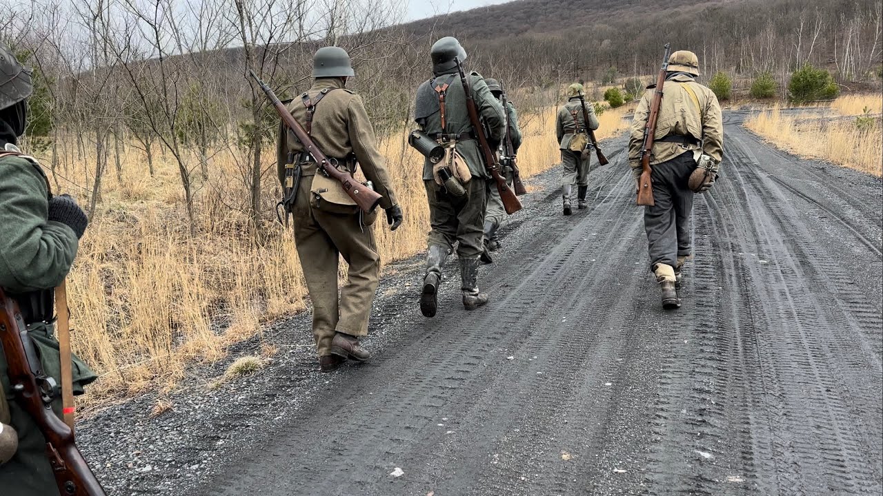 Crossing the Rhine - March 1945 | Hazleton Tactical WWII Reenactment | Part 1 of 3
