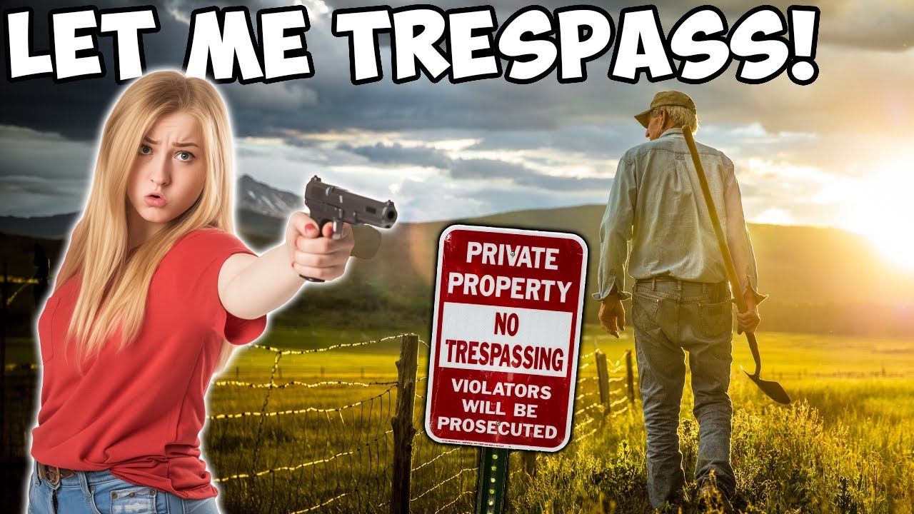 Trespassing Karen Shoots At FARMER After Refusing To Leave His PRIVATE Property!