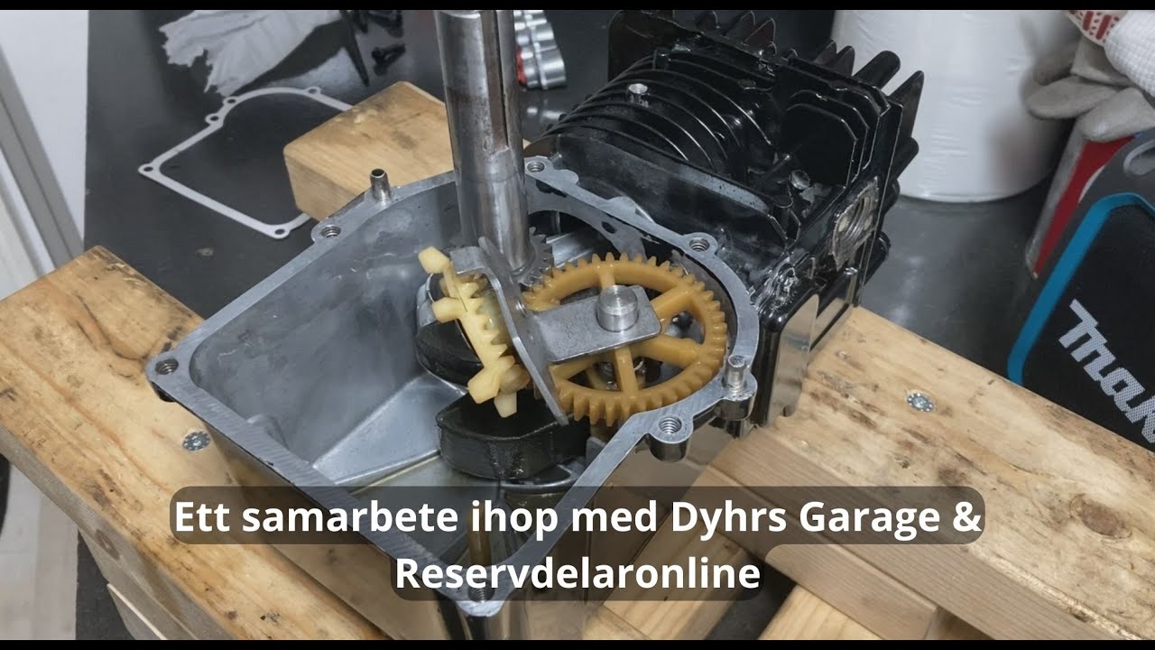 Sveriges läckraste Klippo - Renovering Briggs&Stratton motor Del 2