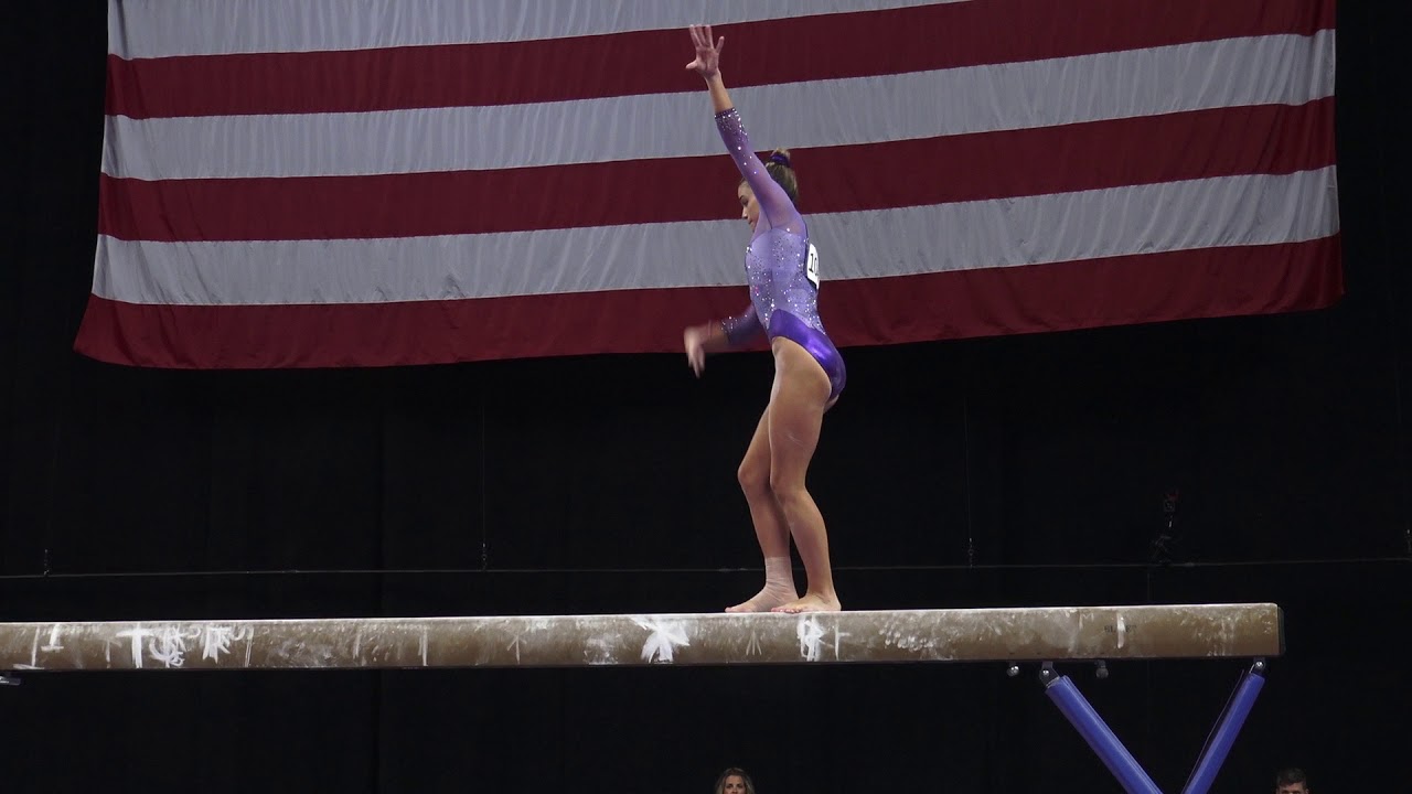 Olivia Dunne  - Balance Beam - 2018 U.S. Gymnastics Championships - Senior Women Day 1