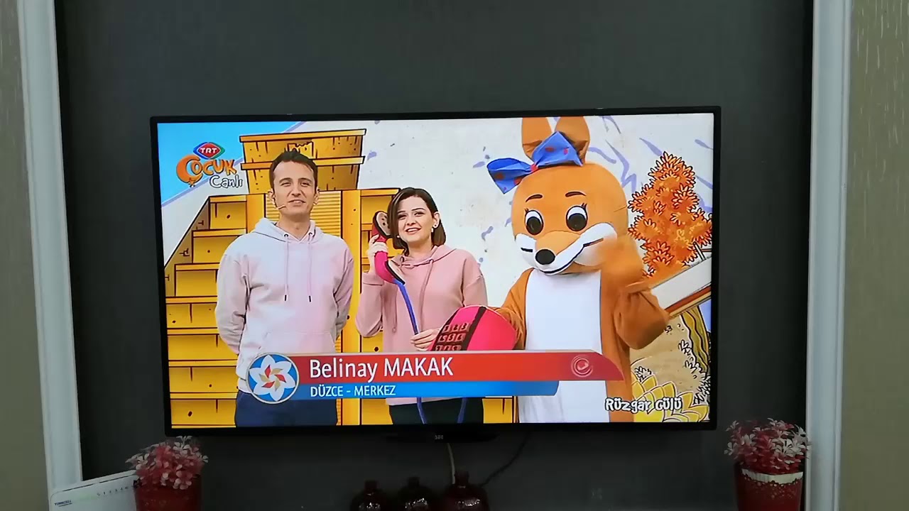 TRT ÇOCUK RÜZGAR GÜLÜ YARIŞMASINDA YARIŞTIM
