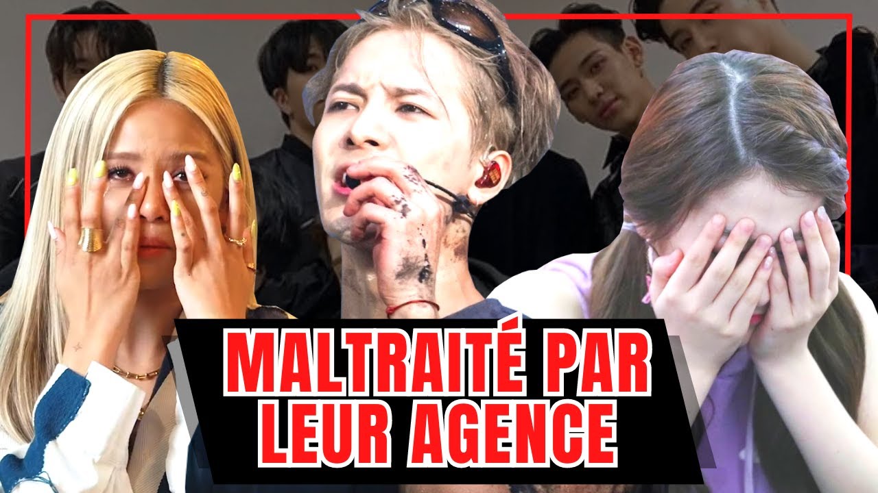 5 GROUPES KPOP LES PLUS MALTRAITÉS PAR LEUR AGENCE