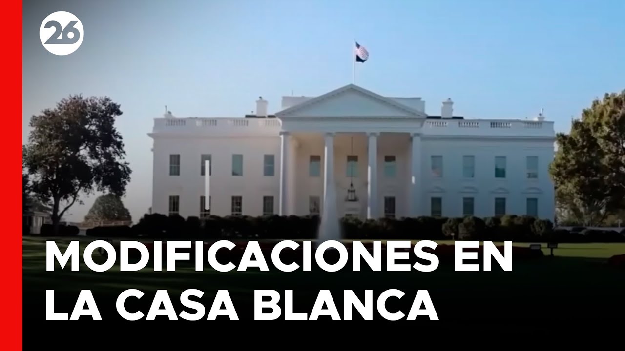🇺🇸 EEUU | Transformación de la Casa Blanca: de la piedra fundamental a las reformas de presidentes