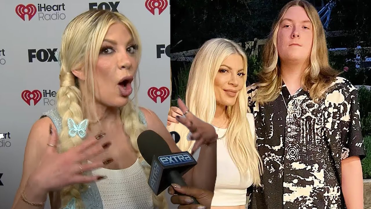 Tori Spelling on Oldest Son Turning 18 & Being SINGLE MOM of 5! (Exclusive)
