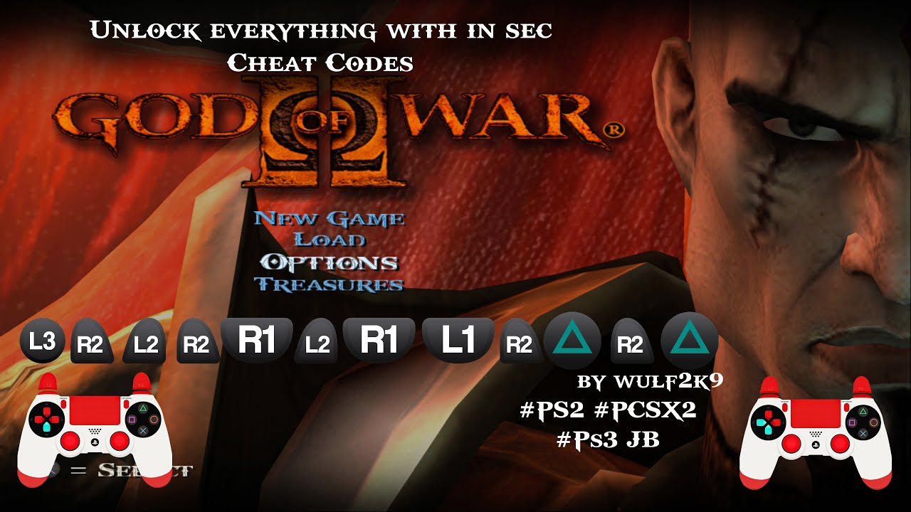 God of war 2 | Unlock Everything Within a Seconds 4K 60Fps | #ps2 #pcsx2