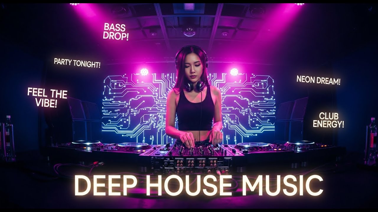 Deep House Music That Feels Immersive 🌌 Smooth Flow and Night Space