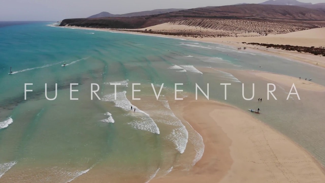 Fuerteventura (Canary Islands) 4K AERIAL DRONE VIDEO