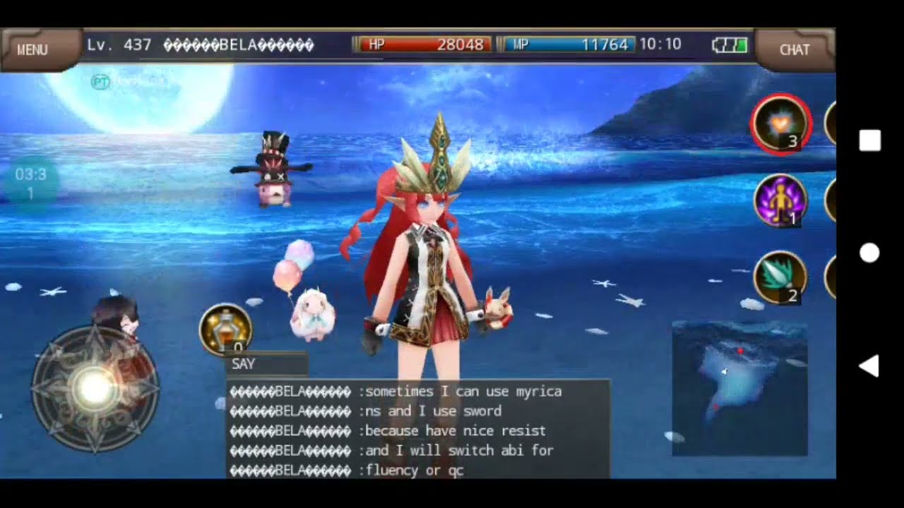 Iruna Online My Enchanter👑 Autoskill Equipment,Stats,Apostolias & Relic💠❣️🌙👸🌠🏰🌠💖‿💖 Android / iOS RPG