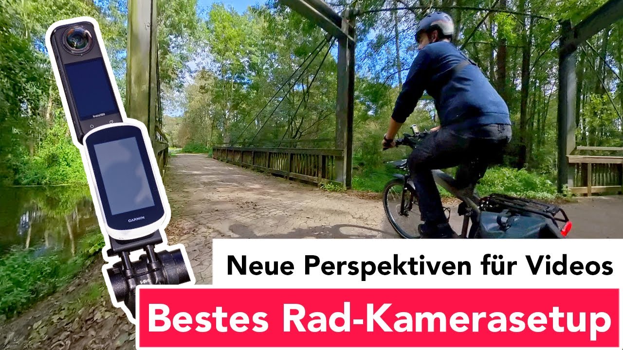 Neue Perspektiven für meine Videos | Das neue Insta360 X4 Fahrrad Zubehör