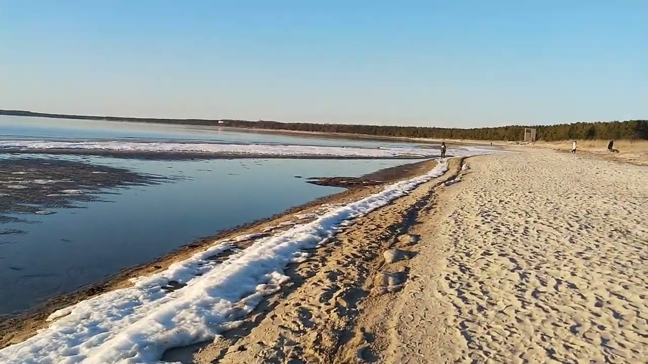 Kloogaranna beach / 16.03.2022 (short clip)