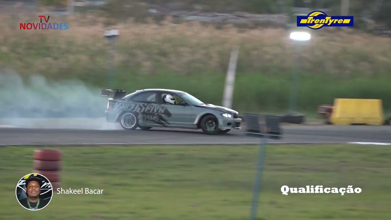 Shakeel Bacar mostra o  seu potencial no qualify do Drift Rivals2