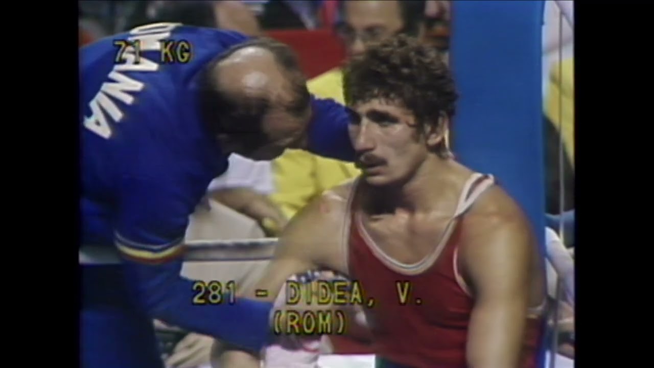 Tadija Kačar Quarterfinal Bout Olympic Games Montreal / Tadija Kačar borba za medalju OI Montreal