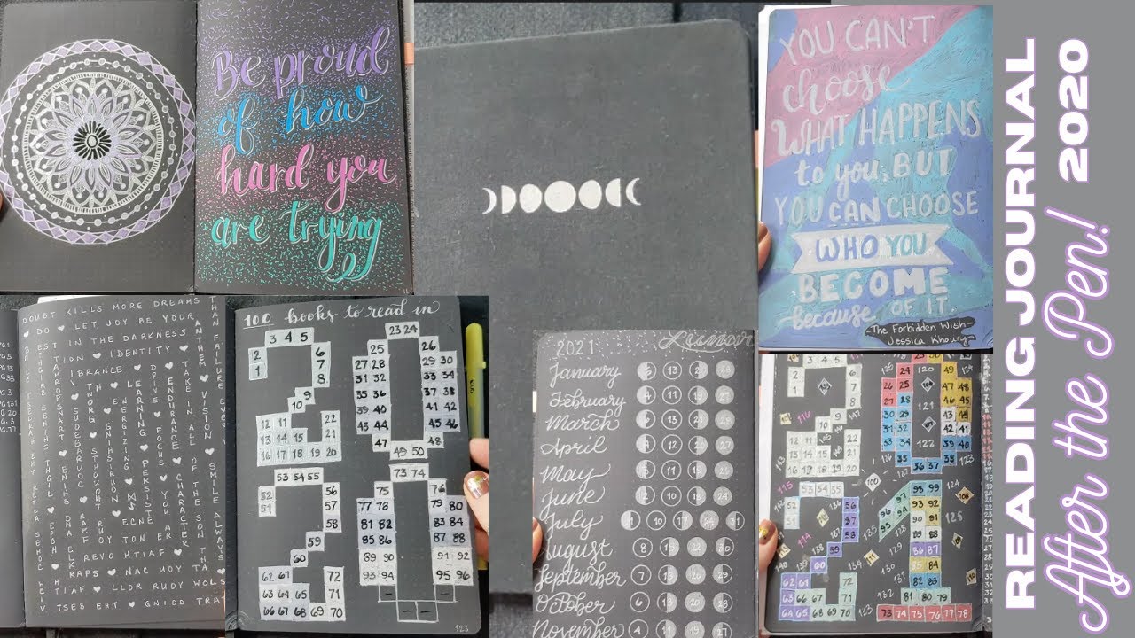 2020 Reading Journal Flip Through