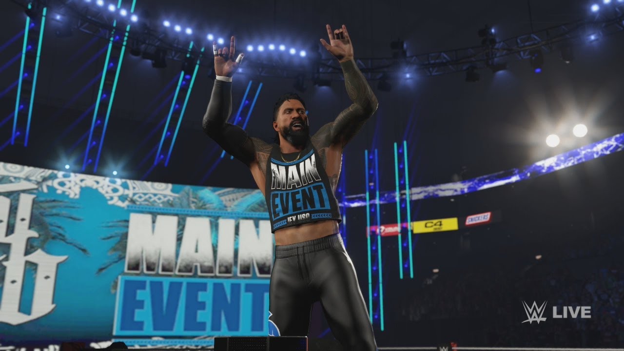 WWE2K23 JEY USO '23 ENTRANCE W/TUTORIAL (PS5, NO MODS)