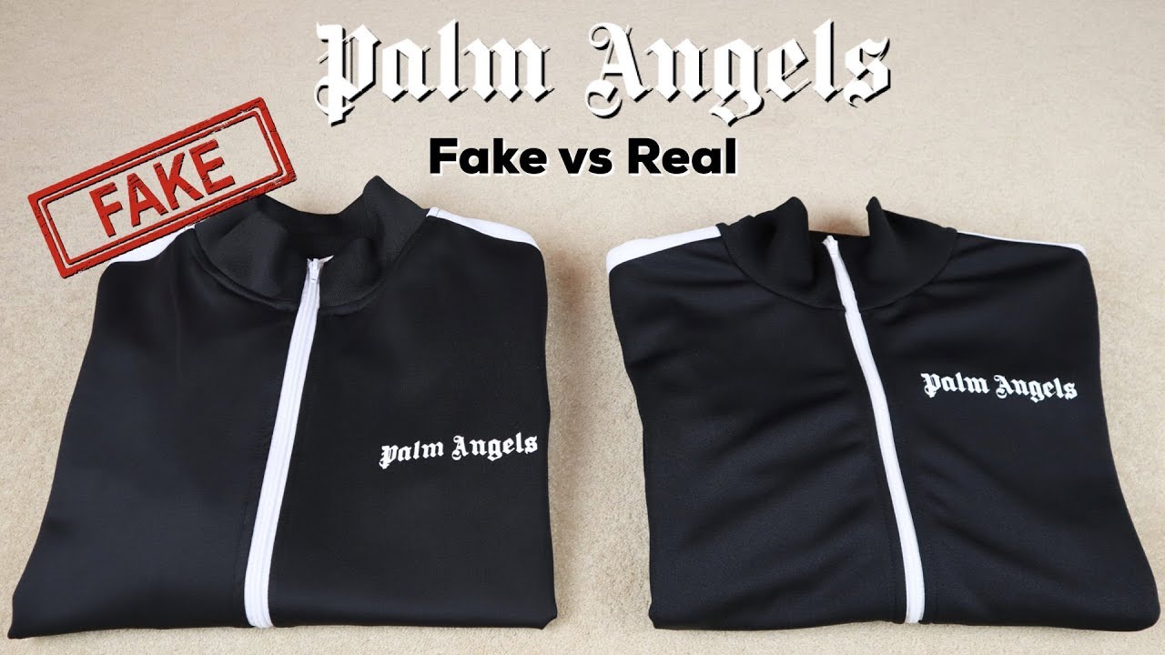 Real vs Fake Palm Angels Track Jacket