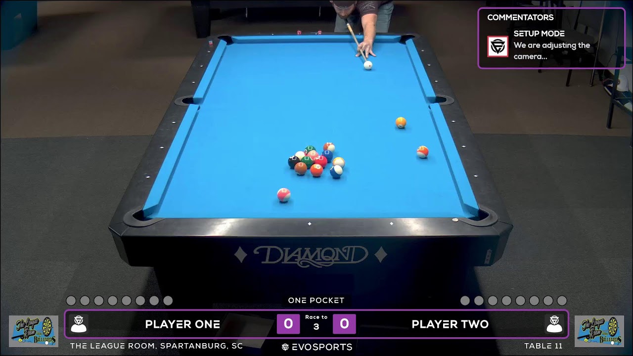 PLAYER ONE vs PLAYER TWO - THE LEAGUE ROOM - TABLE 11 | EvoSports