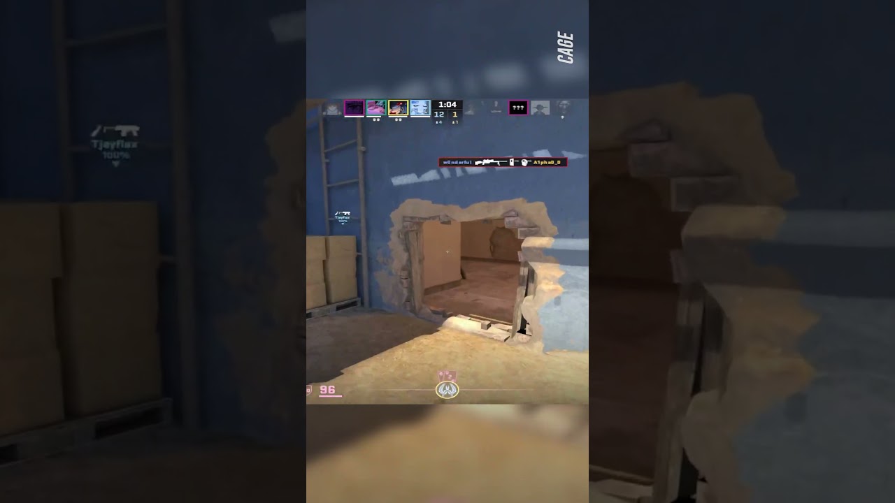 Wonderful wallbang from w0nderful 😎 #w0nderful #cs2 #twitchclips