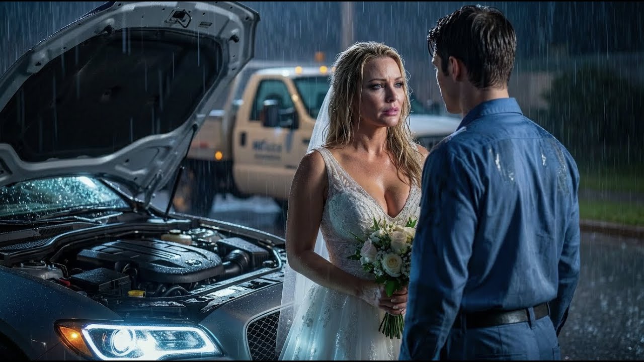 Arreglé el auto de una novia que se dirigía a la boda, sin saber que me recompensaría de esta manera
