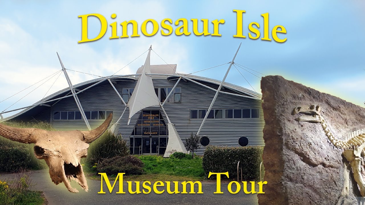 FOSSIL TOUR! Dinosaur Isle Museum (2023)
