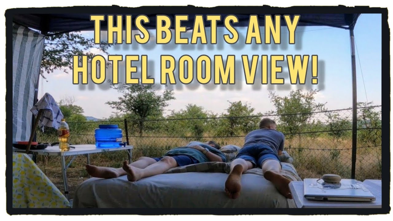 The Wild North of Kruger! Camping at Punda Maria. Late setup, bush view & Surprise Elephant Visit!
