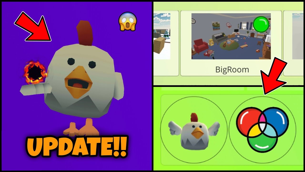 😱 CHICKEN GUN NEW UPDATE 5.1.0 CONCEPTS NEW MAP AND WEAPONS!! EASTER EGGS CHICKEN GUN 