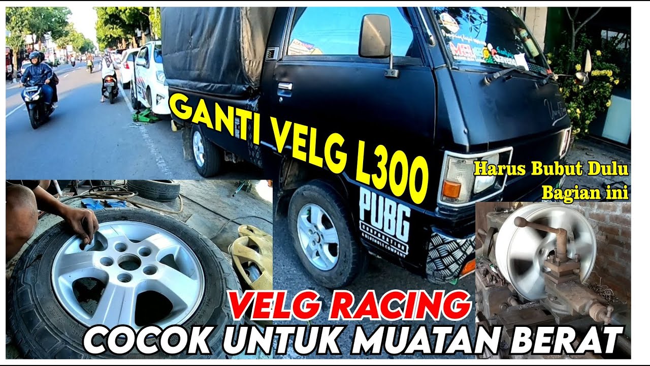 L300 Ganti Velg Racing || Cocok untuk muatan berat