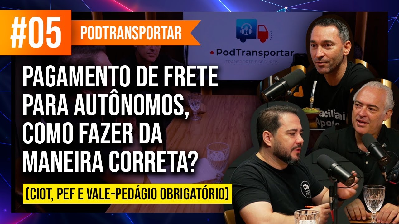 Entendendo uma operação de autônomos e agregados. (CIOT, PEF e Vale-pedágio obrigatório)