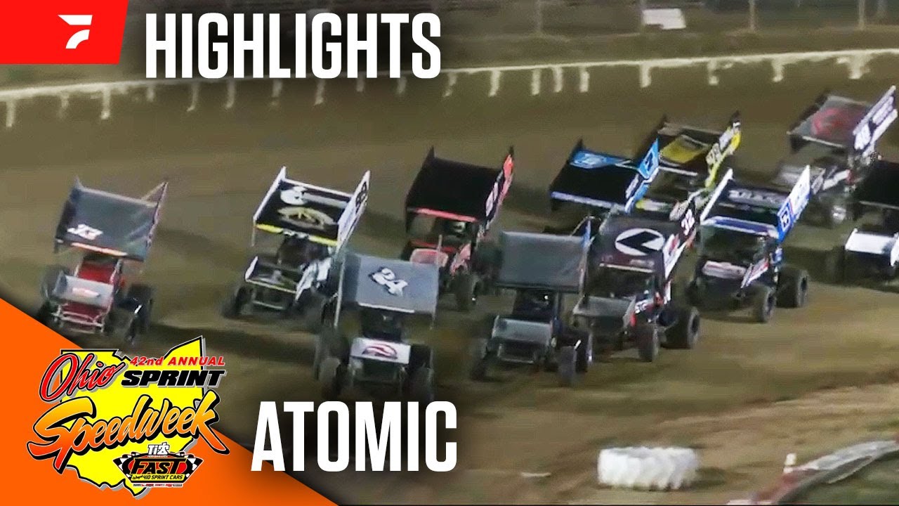 Ohio Sprint Speedweek Finale at Atomic Speedway 6/15/24 | Highlights
