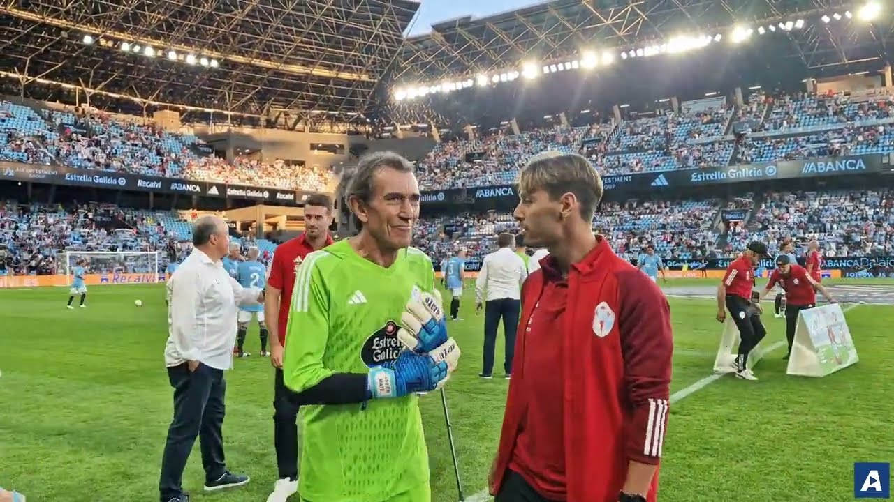 Así vibró Balaídos con el partido de leyendas del Celta