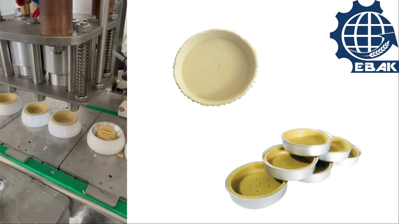 Automatic Tart Shell Machine TM-DOUBLE/Αυτόματη Μηχανή Παραγωγής Τάρτας TM-DOUBLE