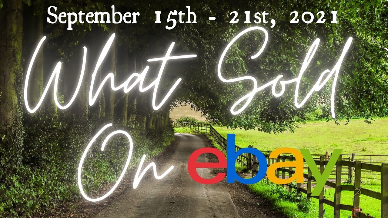 What Sold on eBay September 15th - 21st 2021 More HOME RUNS