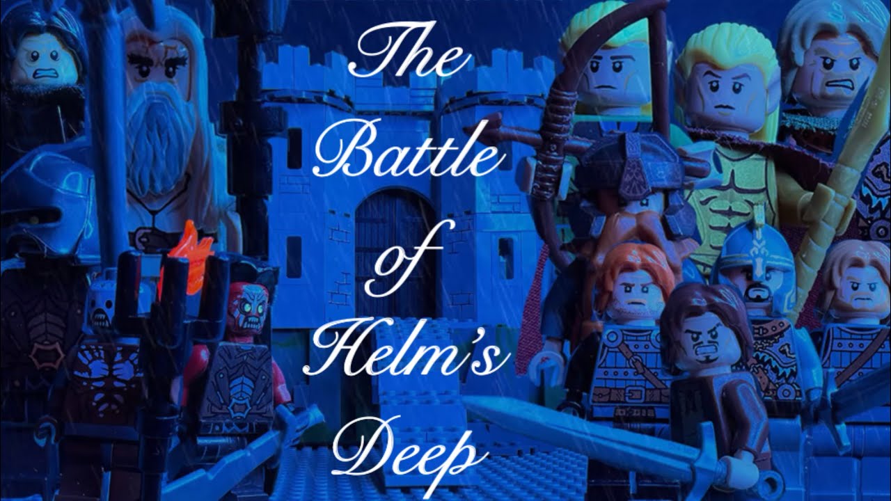 The LEGO Battle of Helm’s Deep - Lord of the Rings Stop-motion Battle
