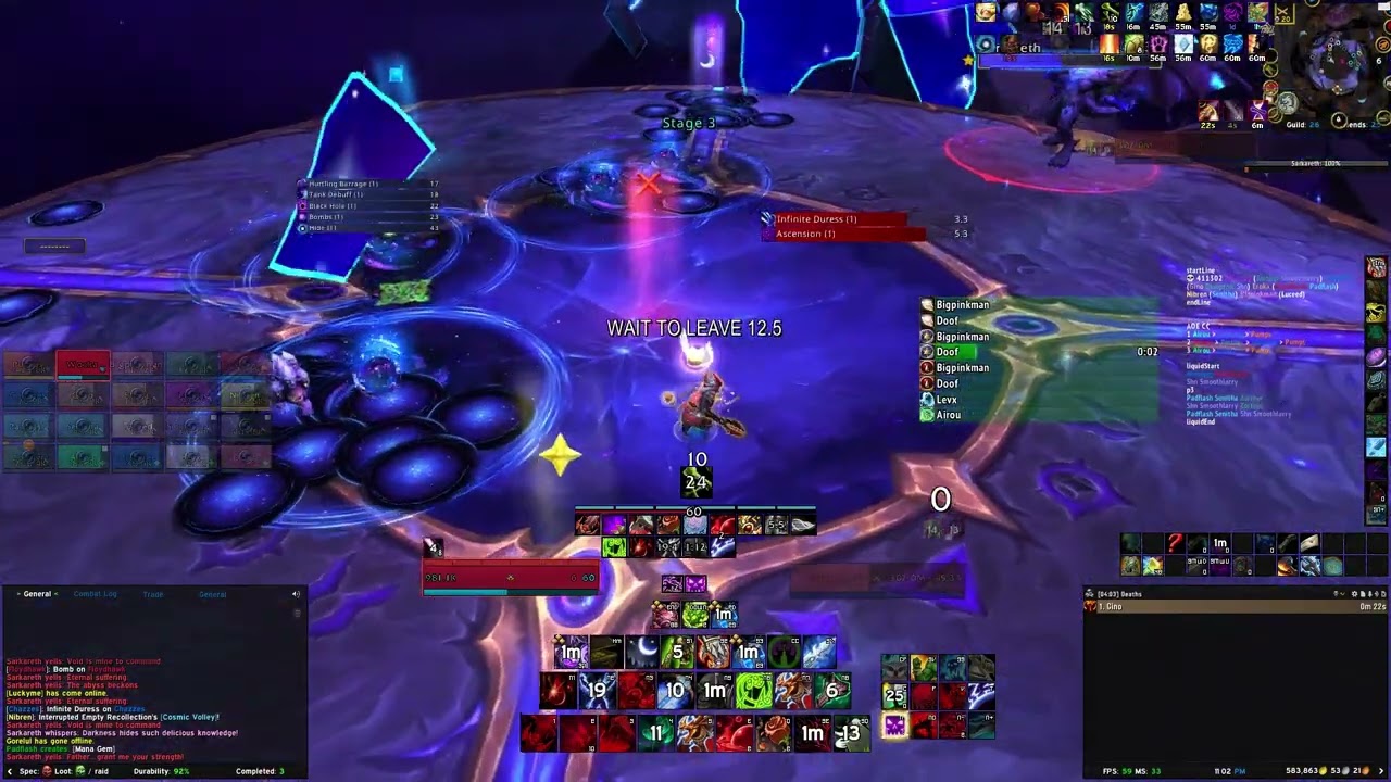 Honestly vs Mythic Sarkareth Blood DK PoV