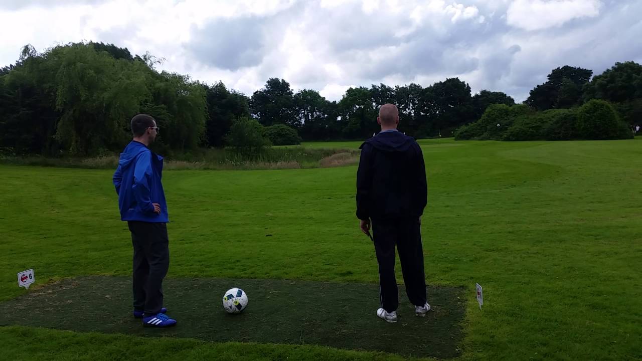 Burnage Footgolf - Hole 6 Tee Shots