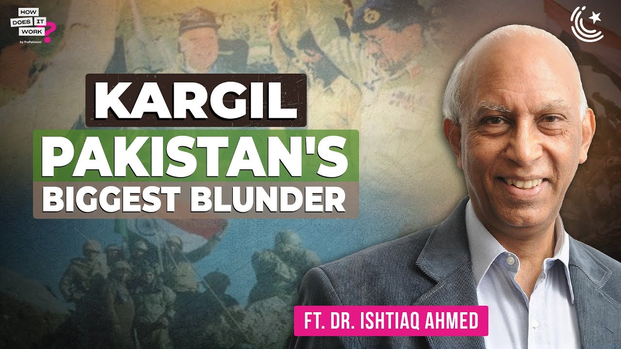 Kargil: Musharraf's Miscalculation Ft. Dr. Ishtiaq Ahmed | EP230 @Billumian47
