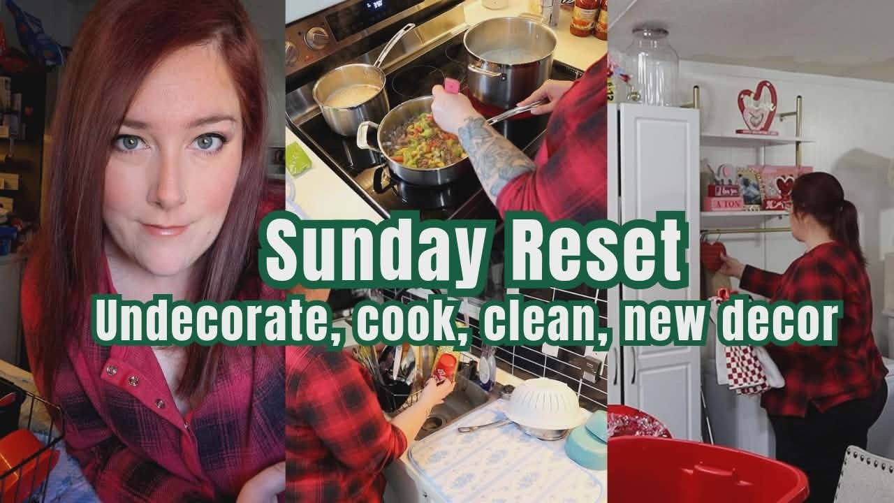 ULTIMATE SUNDAY HOME RESET GETTING READY FOR SPRING | CLEAN WITH ME