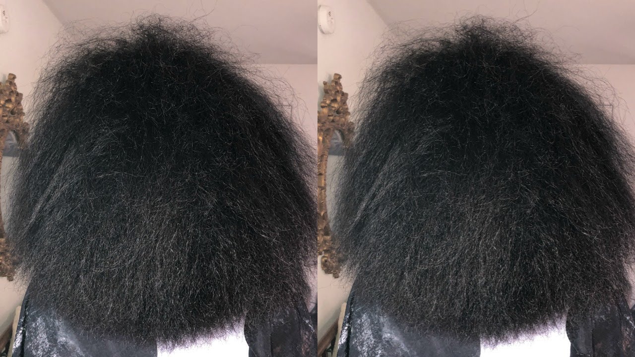 LITERALLY THE THICKEST HAIR  I'VE SEEN!!