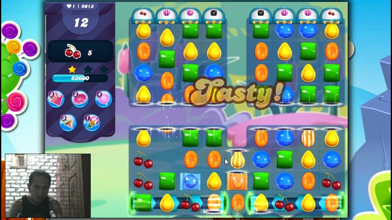 Candy Crush Saga Level 9013 - 3 Stars, 29 Moves Completed