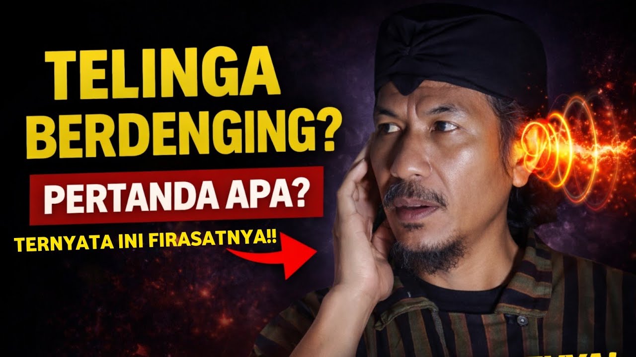 🔥 FIRASAT TELINGA BERDENGING ⚡ Arti & Pertanda Menurut Primbon Jawa, Mitos, dan Spiritual
