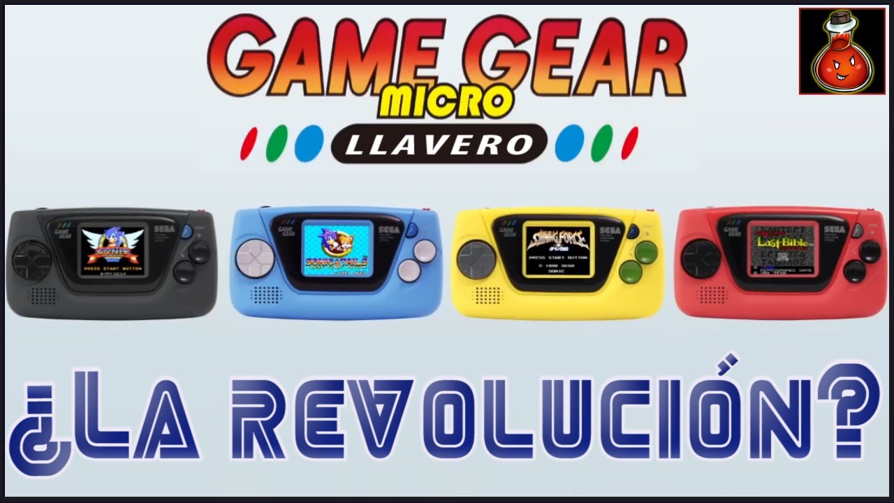 Lo de SEGA y LA GAME GEAR MICRO Llavero Edition