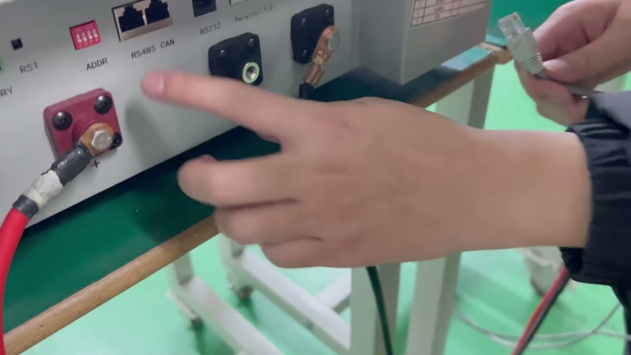 How to Setup BMS Communication for Growatt Inverter with Esener Lithium-ion Batteries.