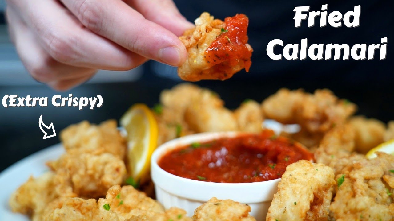 The Secret To Restaurant Quality Calamari At Home (CRISPY & TENDER!)