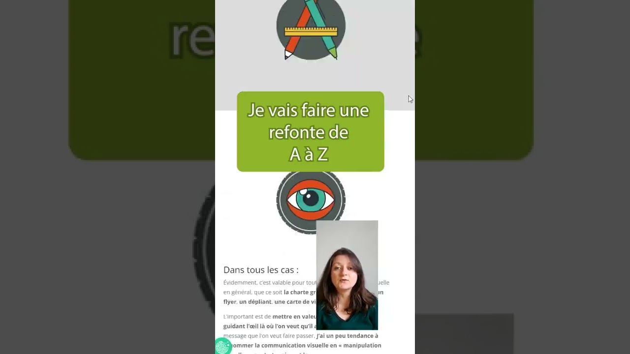 Je recr&eacute;e mon site web
