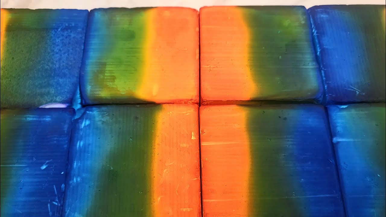 Pretty Dyed Gym Chalk ~ ASMR