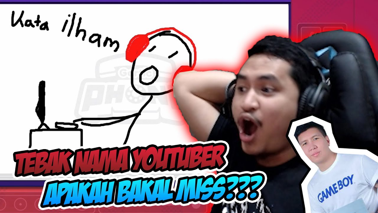 Tebak Nama Youtuber - Gartic Phone #7