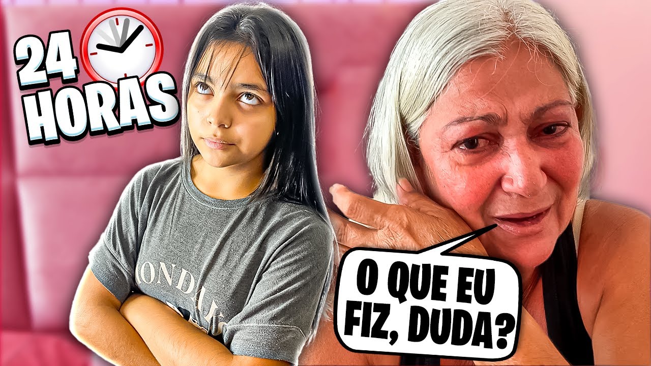 24 HORAS IGNORANDO MINHA AVÓ. ELA CHOROU MUITO!