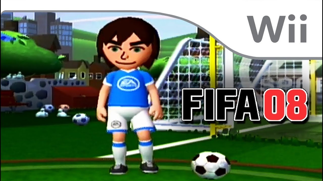 A Look @ FIFA 08 on Wii!